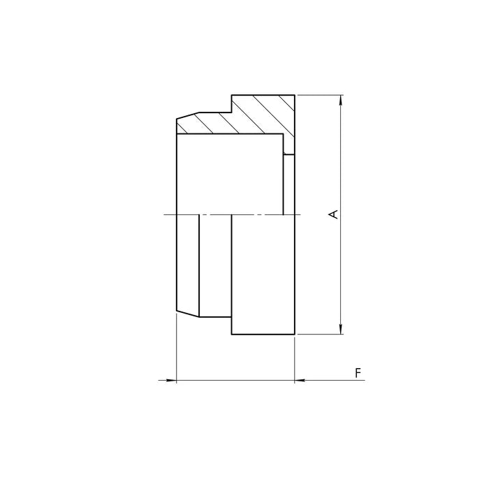 FS0319-24 | 24 FS Sleeve (not plated for brazing), Carbon Steel
