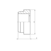 FS0319-24 | 24 FS Sleeve (not plated for brazing), Carbon Steel