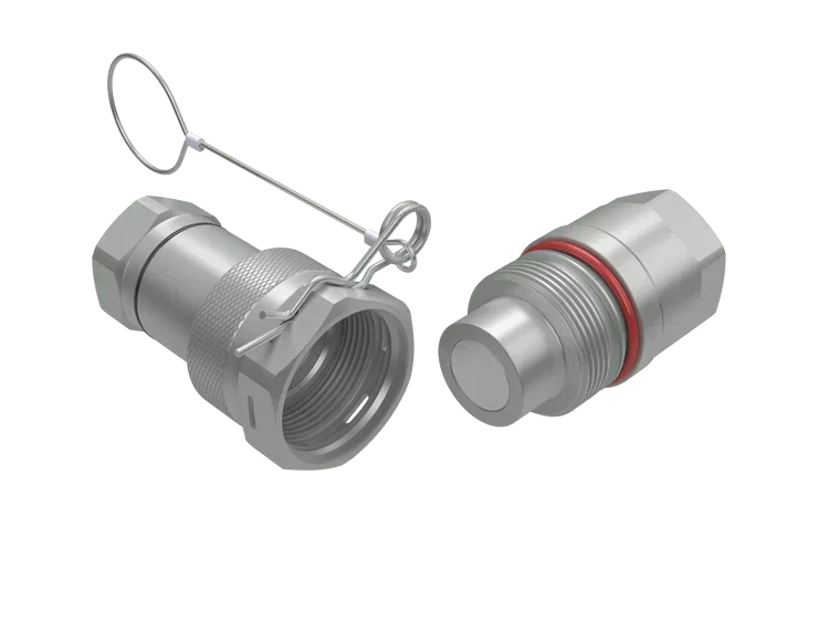 FSI-LS-12-12C-NPT | FSI-series coupling with wire locking sleeve and pin, 3/4" coupling body x 3/4" female NPT