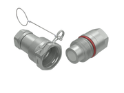 FSI-LS-20-20N-SAE | FSI-series couplings with locking pin groove, 1 1/4" nipple body x 1 1/4" female  UNF SAE
