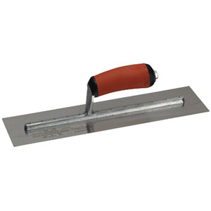 Finishing Trowel with Curved DuraSoft Handle -14" x 5"