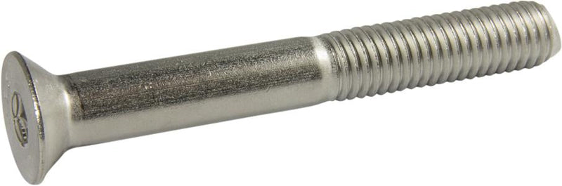 0-80 x 1/2 18-8 (A2) Stainless Steel Flat Socket Cap Screw