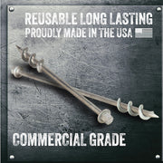 Ground Grabba Commercial Grade 36" Anchors (900mm) - 2 Pack