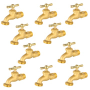 10 Pcs 1/2" MIP X 3/4" NH Hose Bibb