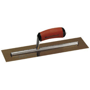 Golden Stainless Steel Finishing Trowel with DuraSoft Handle - 14" X 5"