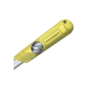 Grabber Yellow Fixed Blade Utility Drywall Knife
