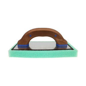 Green Float w/Brown Tpr Handle 4"X9"X1" (Fine)