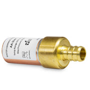 1/2" PEX Crimp Connection F1807, Straight Water Hammer Arrestor, Copper