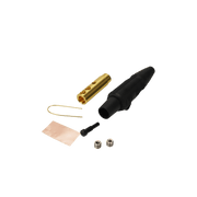 Hubble Single Pole Female Plug Black (400 Amps, 600V) HBL400FBK