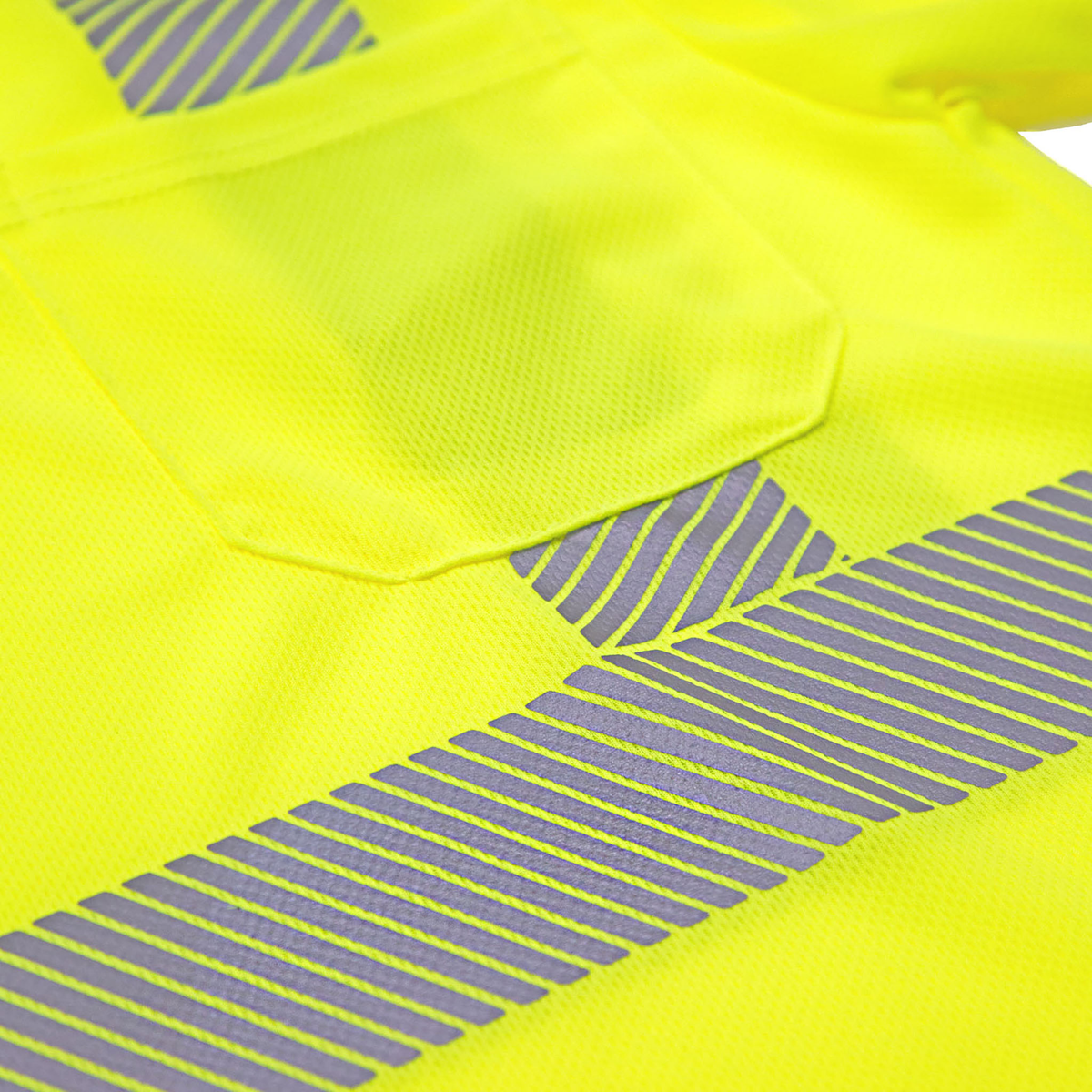 Jorestech Heat Transfer Reflective Safety Shirt with Pocket – Class 2 Compliant