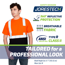 Hi-Vis Reflective Dirt-Concealing Safety Shirt