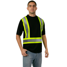 Hi-Vis Reflective Two-Tone Safety Shirt