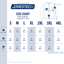 Hi-Vis Safety Long Sleeve Shirt