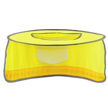 Hi-Vis Two-Tone Hard Hat Sun Shield