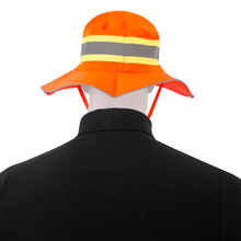 Hi-Vis Two-Tone Safety Boonie with Reflective Stripe