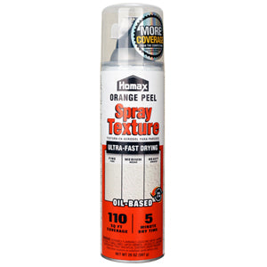 HOMAX Orange Peel & Splatter Spray Texture Oil-Based 20oz