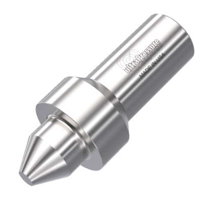 5406P-6H | 3/8" HP Plug, Stainless Steel - 60K psi