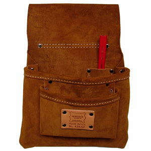 Heritage 3-Pocket Suede Nail Bag
