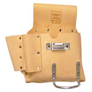 Heritage Leather 6 Pocket Drywall Tool Pouch - Left Handed