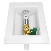 10 Pcs 1/2" CPVC PPE Intet, Ice Maker Outlet Box, with Stainless Steel Arrestor
