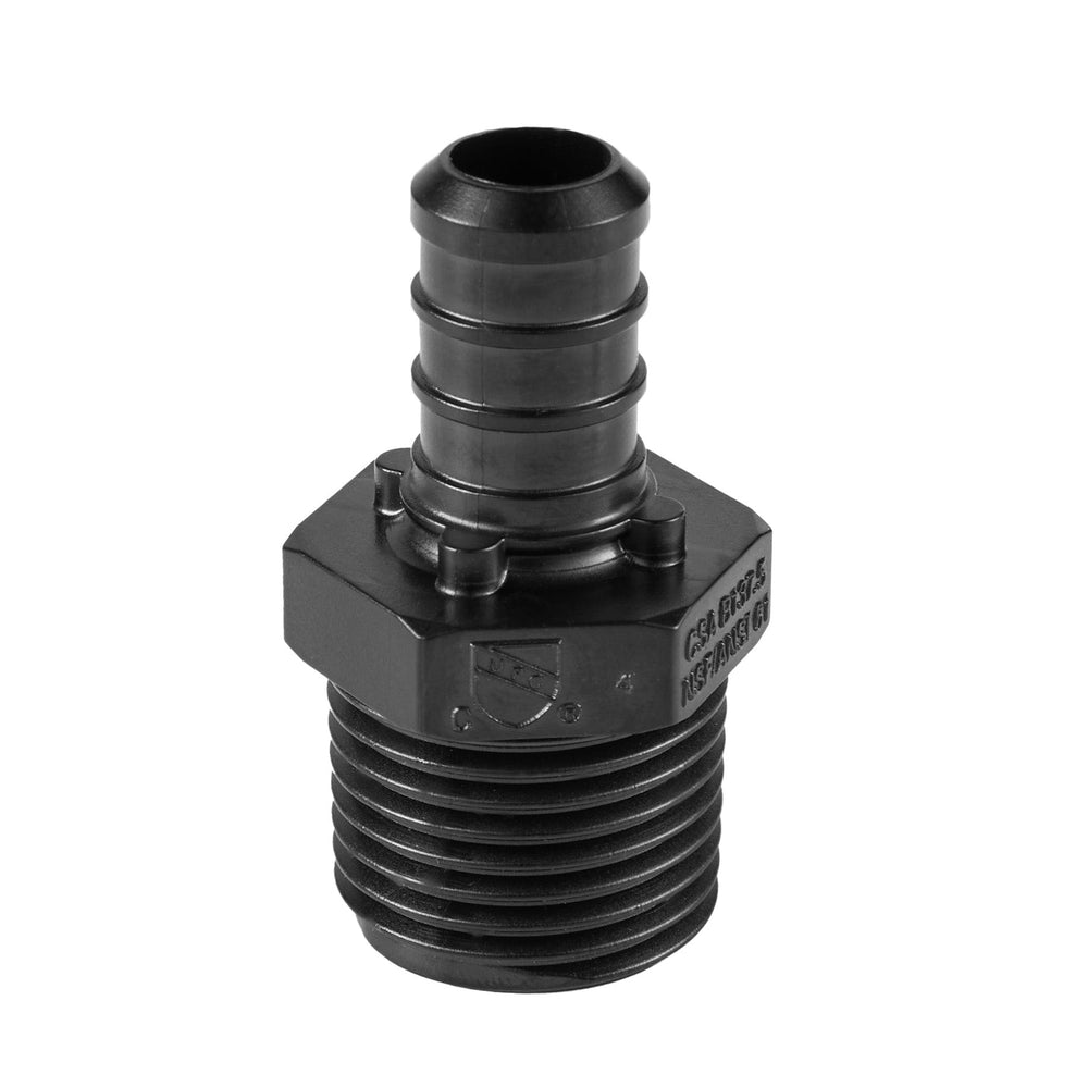 PEX-B Crimp 3/4" PPSU Male Adapter