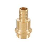 30 Pcs 1/2" Press x 1/2" PEX Crimp Brass Adapter (Lead Free)
