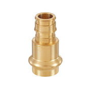 1-1/4" Press x 1-1/4" PEX Expansion Brass Adapter (Lead Free)