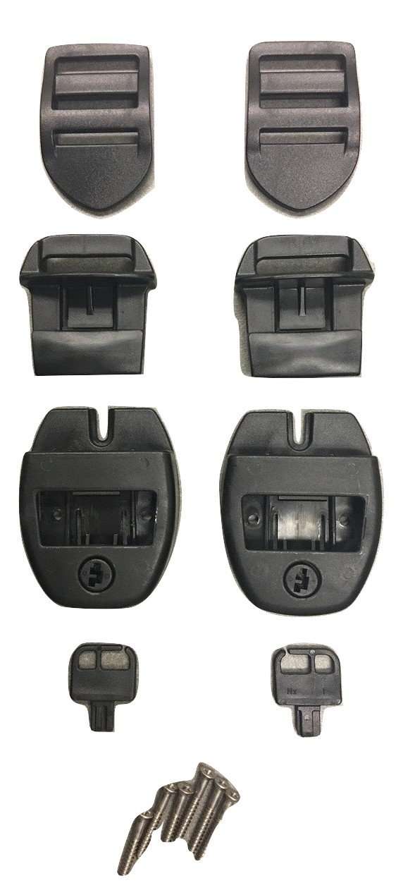 Nexus Complete Center Release Buckle Repair Kit for Hot Tub / Spa Straps | 2 PACK