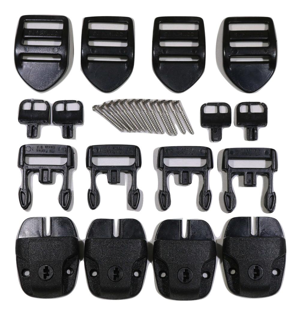 SCL Buckle SPA or Hot Tub Cover Nexus Lock Replacement Kit | 4 PACK