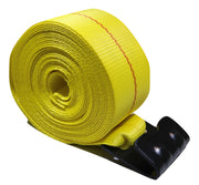 4" x 30 Ft Heavy Duty Ratchet Strap w/ Flat Hooks | 10 PACK