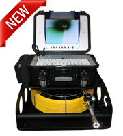 Series Portable Pipeline Inspection Camera With Catch Base Reel & 130 Ft. Cable
