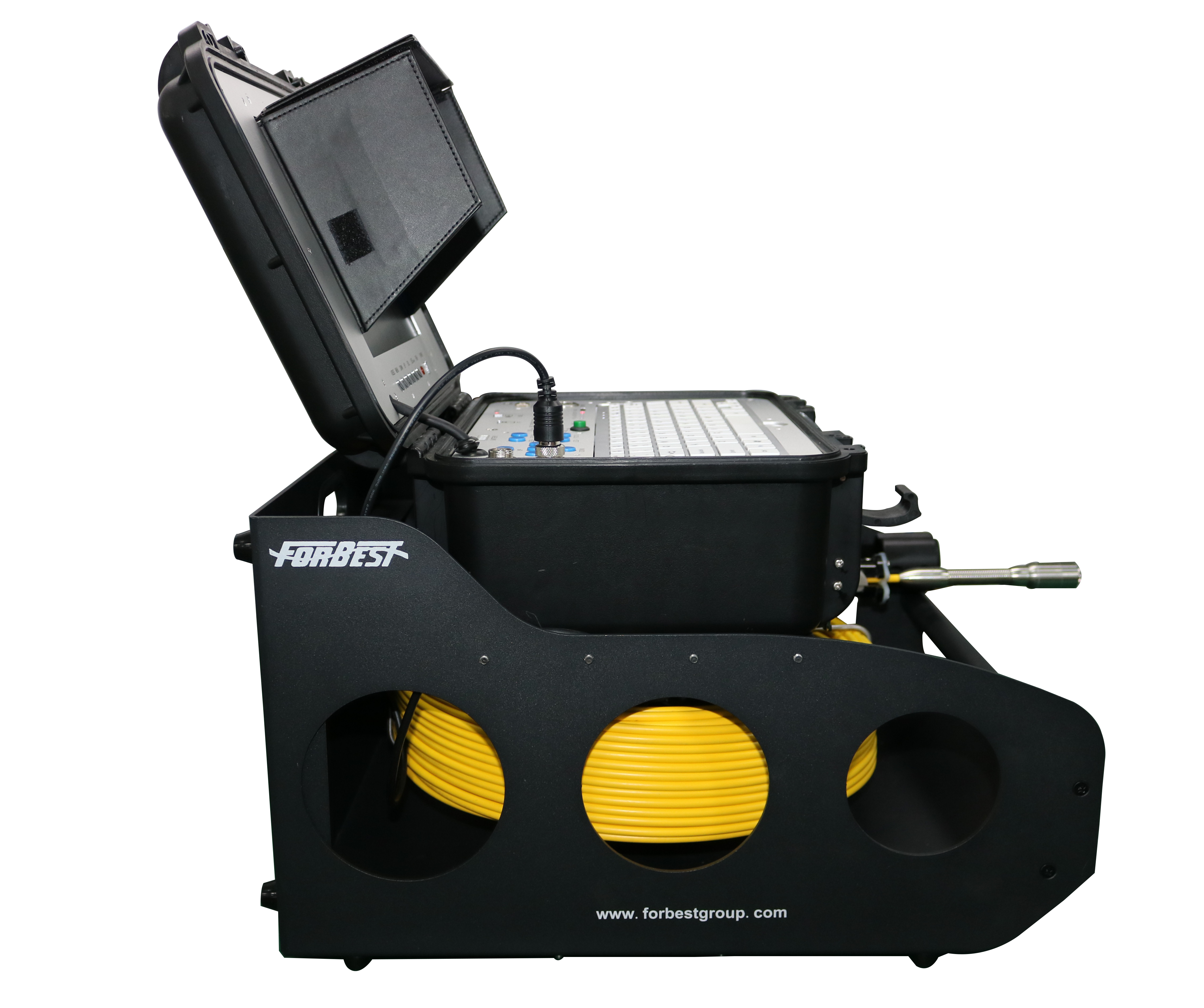Series Portable Pipeline Inspection Camera With Catch Base Reel & 130 Ft. Cable