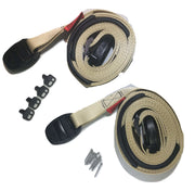 Tan Nexus Center Release Buckle Spa Hot Tub Cover Adjustable Wind Straps | SIZE OPTIONS