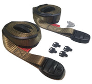Olive Drab Nexus Center Release Buckle Spa Hot Tub Cover Adjustable Wind Straps | SIZE OPTIONS