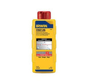 IRWIN STRAIT-LINE Permanent Red Marking Chalk - 8 oz