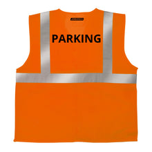 Printed Hi-Vis Mesh Safety Vest with 2” Reflective Strips and Pocket - Orange
