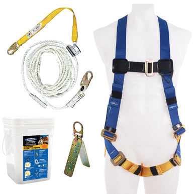 K111101 Roofing Bucket, 30' Basic (Pass-thru Buckle Harness) by Werner
