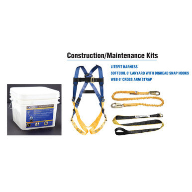 K122001 Construction & Maintenance Fall Protection Kit by Werner