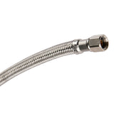 10 Pcs 5ft Ice Maker Hose, with 1/4" Comp by 1/4" Comp Connection, Stainless Steel Braided Hose