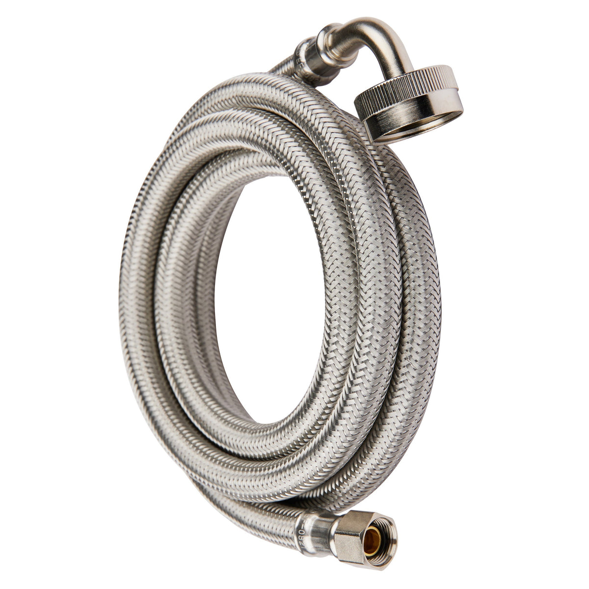 10 Pcs 10ft Dishwasher Hose, with 90 Degree FGH Elbow, Water Supply Line, Premium Braided Stainless Steel