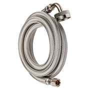 10 Pcs 6ft Dishwasher Hose, with 90 Degree FGH Elbow Water Supply Line, Premium Braided Stainless Steel
