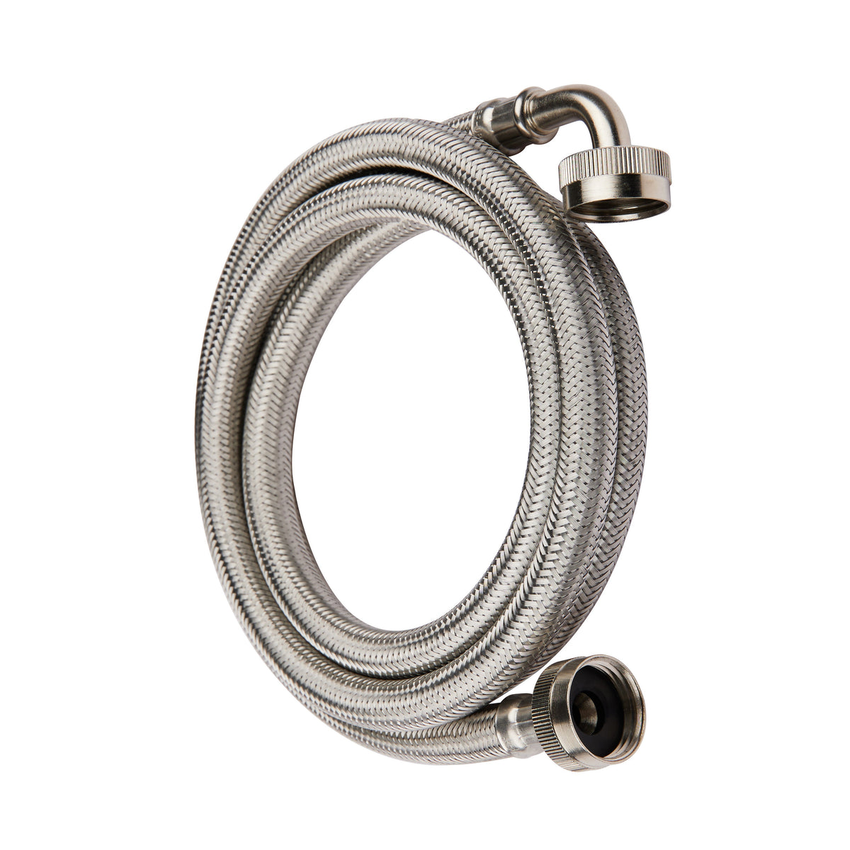10 Pcs 5ft Washing Machine Hose, with 90 Degree Elbow, Stainless Steel