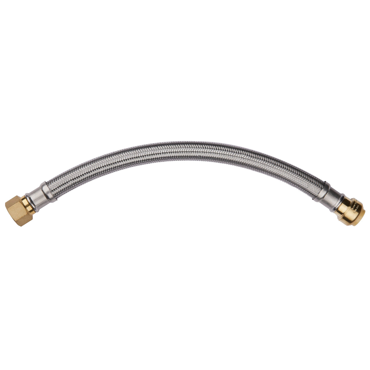 10 Pcs 3/4" Push fit x 3/4" FIP, 18" Flexible Water Heater Connector Hose