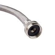 10 Pcs 6ft Washing Machine Hose, with 90 Degree Elbow, Stainless Steel