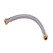 10 Pcs 3/4" Push fit x 3/4" FIP, 18" Flexible Water Heater Connector Hose