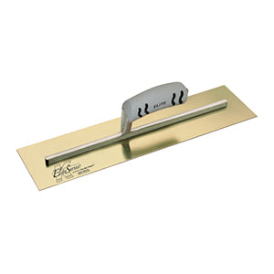 Kraft Tool Elite Series 14" x 4" Golden SS Cement Finish Trowel