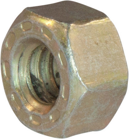 1 1/4-12 L9 Hex Nut Alloy Cadmium Yellow and Wax Coated Domestic USA (75)