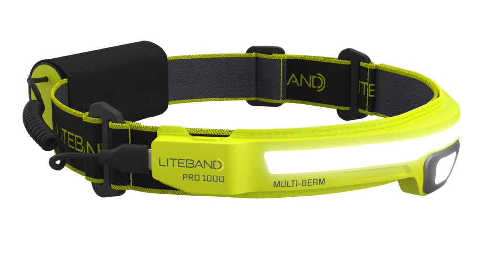 PRO 1000 Lumen LED Multi-Beam Rechargeable Headlamp