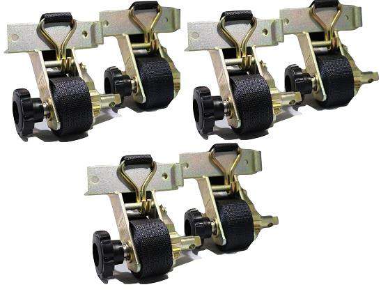 Ladder Rack Ratchet Straps 6 PACK | LRS-8WG