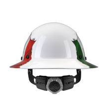 DAX Mexican Flag Full Brim Hard Hat